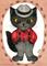Art: Sid ACEO by Artist Carmen Medlin