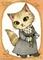 Art: The Housekeeper ACEO by Artist Carmen Medlin