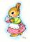 Art: Cupcake Bunny ACEO by Artist Carmen Medlin