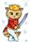 Art: Nutcracker Prince ACEO by Artist Carmen Medlin