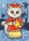 Art: Kitty Magi III ACEO by Artist Carmen Medlin