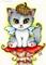 Art: Fairy Kitty ACEO by Artist Carmen Medlin