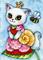 Art: Snail Dress ACEO by Artist Carmen Medlin