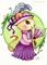 Art: Edwardian Lady Mouse ACEO by Artist Carmen Medlin