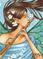 Art: Fairy Flute ACEO by Artist Carmen Medlin