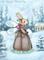 Art: Snow Journey ACEO by Artist Carmen Medlin