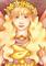 Art: Golden Fairy - ACEO by Artist Carmen Medlin
