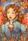 Art: Autumn Melancholy - ACEO by Artist Carmen Medlin