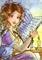 Art: By Candlelight - ACEO by Artist Carmen Medlin