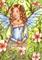 Art: Well-Mannered Miss - ACEO by Artist Carmen Medlin
