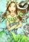 Art: Amused - ACEO by Artist Carmen Medlin