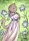 Art: Marcelle - ACEO by Artist Carmen Medlin