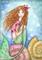 Art: Shellie - ACEO by Artist Carmen Medlin