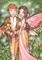 Art: Two Shy Pixies - ACEO by Artist Carmen Medlin