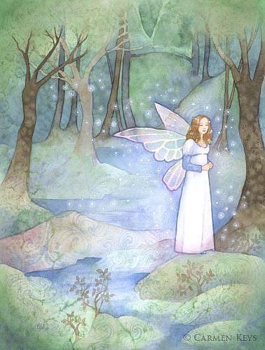 Art: Blessed Are The Pure In Heart by Artist Carmen Medlin