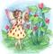 Art: Pet Ladybug by Artist Carmen Medlin