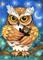 Art: Not Afraid of the Dark ACEO by Artist Carmen Medlin