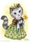 Art: Princess Poppy ACEO by Artist Carmen Medlin