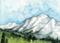 Art: Forest View ACEO by Artist Carmen Medlin