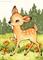 Art: Little Fawn ACEO by Artist Carmen Medlin