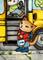 Art: Bus Stop ACEO by Artist Carmen Medlin