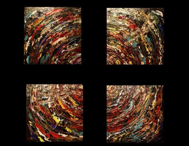 Art: Spin by Artist Rebecca M Ronesi-Gutierrez
