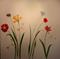 Art: Wildflowers and Dragonlfies by Artist Rebecca M Ronesi-Gutierrez