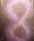 Art: Infinity + 1  Purple by Artist Rebecca M Ronesi-Gutierrez