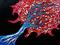 Art: Red tree by Artist Rebecca M Ronesi-Gutierrez
