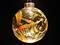 Art: Dragonfly Ball in Citrus by Artist Rebecca M Ronesi-Gutierrez