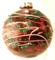 Art: Black, Magenta and Green Ball 09 wcv.2-1 by Artist Rebecca M Ronesi-Gutierrez