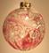 Art: Dragonfly Zinnia Ball in Light Pink by Artist Rebecca M Ronesi-Gutierrez