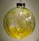 Art: Dragonfly Zinnia Ball in Lemon  by Artist Rebecca M Ronesi-Gutierrez