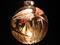 Art: Dragonfly Ball in Tri Colored Metallics by Artist Rebecca M Ronesi-Gutierrez