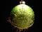 Art: 2007 Fuzzy Green Dragonfly Ball by Artist Rebecca M Ronesi-Gutierrez