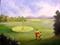 Art: Golfing Father & Son//sold by Artist Barbara Haviland