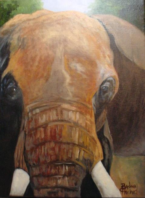 Art: Elephant /// SOLD by Artist Barbara Haviland