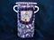 Art: Happy Birthday Kitty Vase (sold) by Artist Laura Winzeler