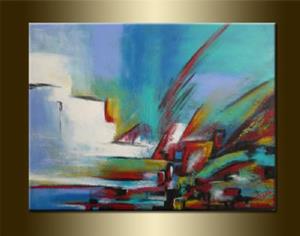 Detail Image for art ORIGINAL abstract PAINTING MODERN Art - SOLD
