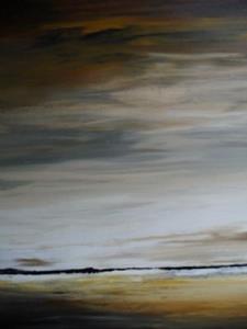 Detail Image for art ORIGINAL abstract LANDSCAPE PAINTING,acrylic on canvas    -    SOLD