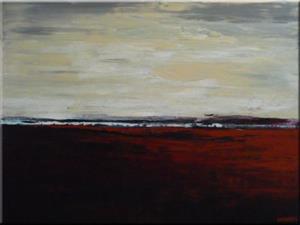 Detail Image for art ORIGINAL abstract LANDSCAPE PAINTING,acrylic on canvas     -    SOLD