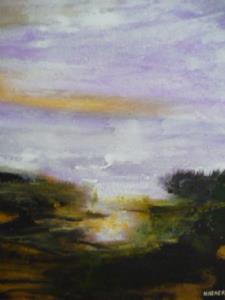 Detail Image for art ORIGINAL abstract LANDSCAPE PAINTING MODERN Art - SOLD