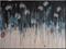 Art: ORIGINAL abstract PAINTING WITH FLOWERS,acrylic on canvas - SOLD by Artist Nataera