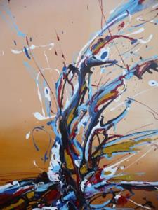Detail Image for art ORIGINAL ABSTRACT PAINTING, MODERN ART      -      SOLD