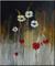 Art: ORIGINAL ABSTRACT PAINTING WITH FLOWERS - SOLD by Artist Nataera