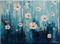 Art: ORIGINAL ABSTRACT PAINTING WITH FLOWER - SOLD by Artist Nataera