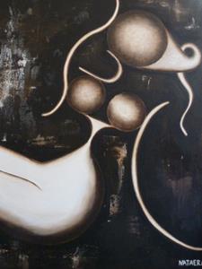 Detail Image for art ORIGINAL ABSTRACT FIGURATIVE PAINTING - SOLD Detail Image for art ORIGINAL ABSTRACT FIGURATIVE PAINTING - SOLD