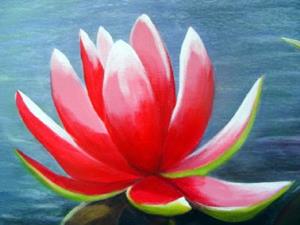 Detail Image for art Pink Water Lilies