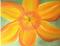 Art: OPEN -  MODERN TULIP ABSTRACT by Artist CJs Soul Studio