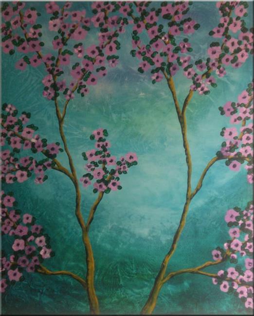 Art: ORIGINAL abstract PAINTING MODERN Art - SOLD by Artist Nataera